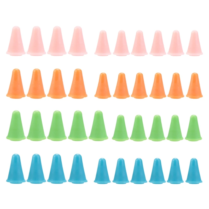 

40 шт., многоцветные пробки для спиц, 2 S