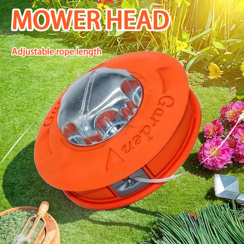 كتلة الألومنيوم لحديقة أداة السلطة آلة تقطيع الفراشي رئيس العشب الانتهازي سلسلة منفذ استبدال أجزاء لحديقة ساحة الحديقة