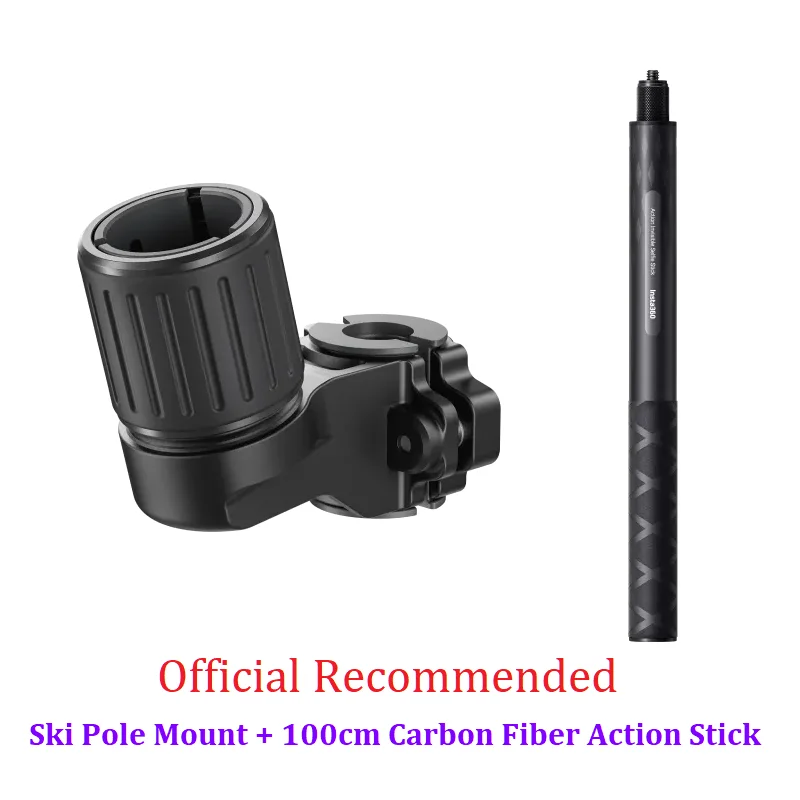 Insta360 Skiing Selfie Stick - Original Ski Pole Mount Accessory