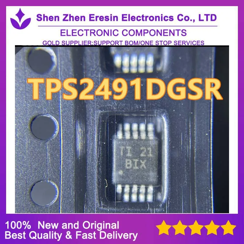 

Free shipping 5PCS/LOT TPS2491DGSR MSOP10 New and original