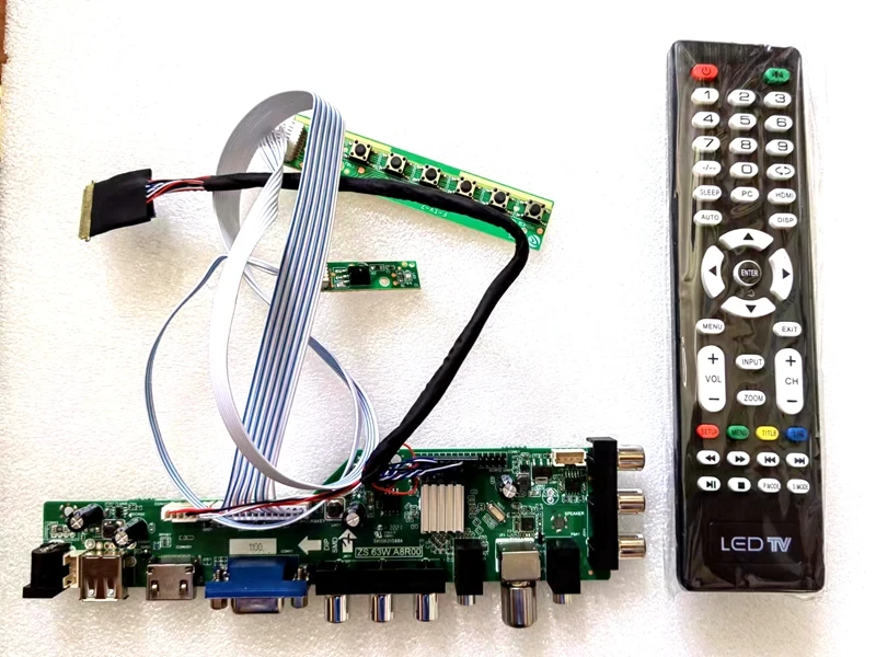 

3663 Digital Signal DVB-C DVB-T2 DVB-T kit for B173RW01 V0/V1/V2/V3/V5 LCD TV Controller Driver Board LUA63A82