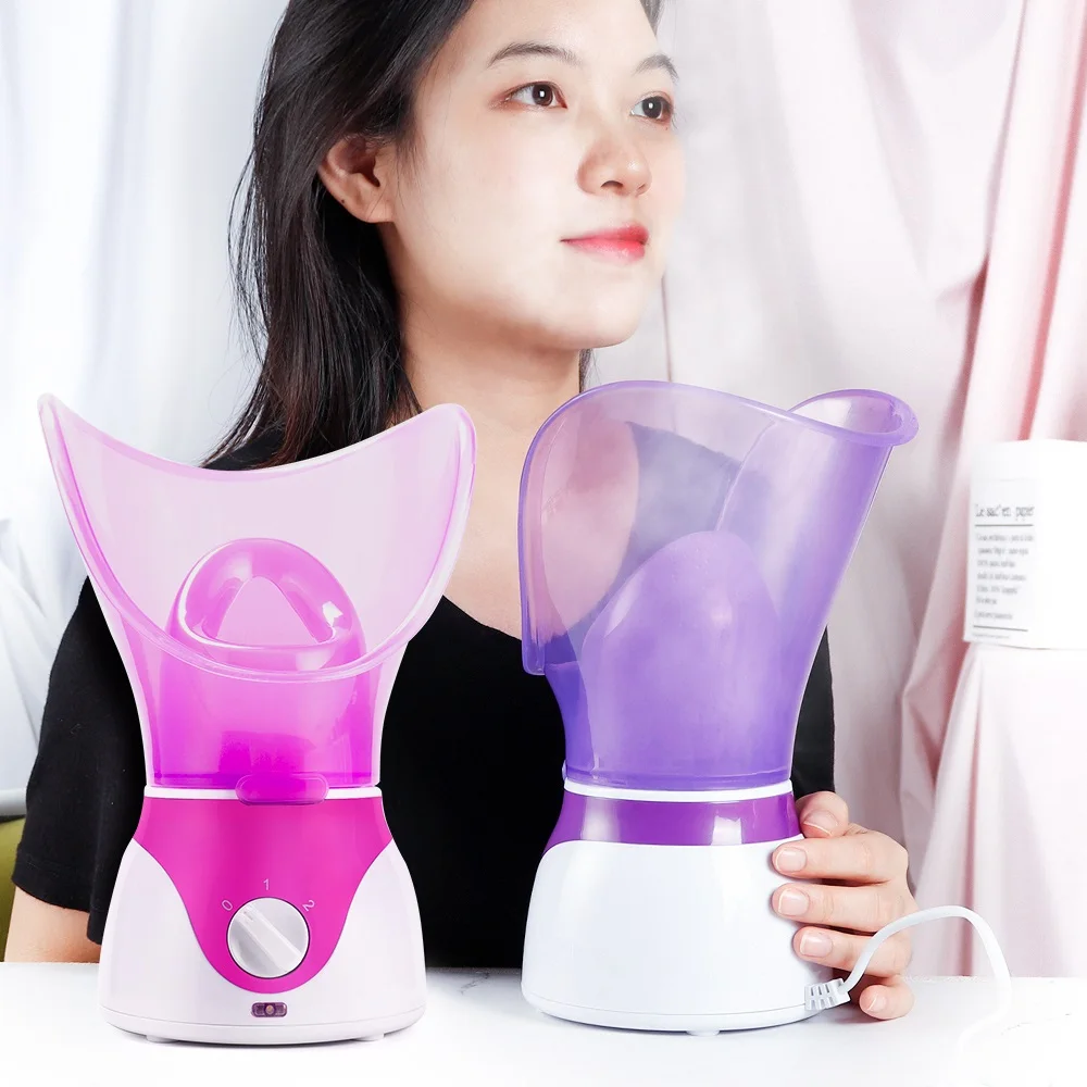 페이셜 스티머 나노 스티머 핫 스프레이, 얼굴 가습기, 피부 보습, 모공 클렌징, 피부 딥 하이드레이션 컨트롤 오일, 50ml