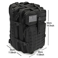 30/50L Tactical Backpacks Man Traveling Bags Survival Outdoor 3P Assault Pack EDC Molle Pack hiking Trekking Hunting Bag - Image 6