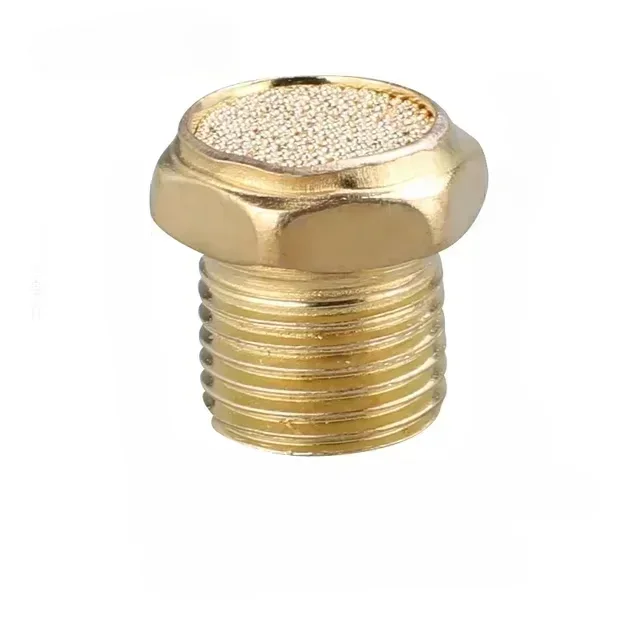 Pneumatic Brass Exhaust Muffler BSL M5 1/8