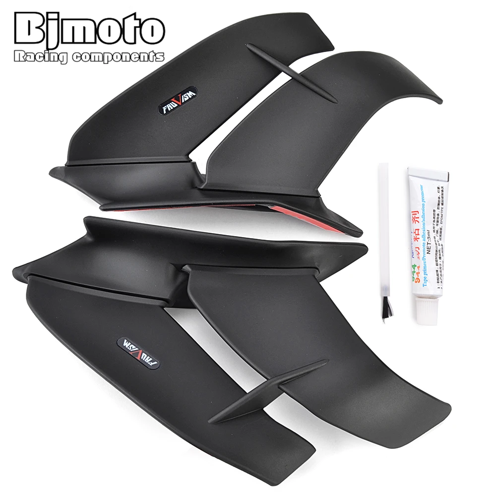 ZX 4R 4RR 25R Motorbike Winglets Aerodynamic Wing Kit Spoiler For