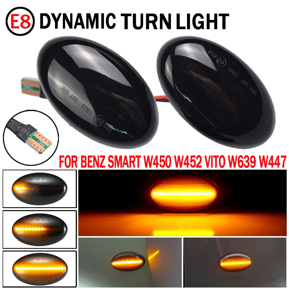 LED ̳  ñ׳ ̵ Ŀ  Ʈ, ޸  Ʈ W450 W452 A Ŭ W168  W639 W447 ź W415 2pcs
