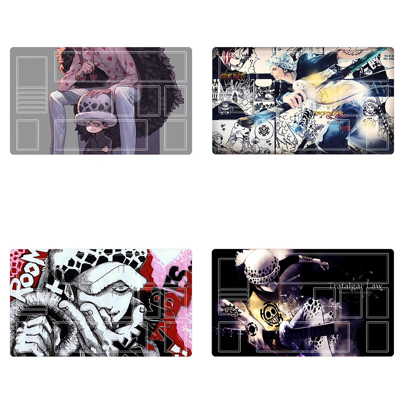 One Piece Opcg Diy Trafalgar Law Anime New Board Game Card Battle Card Mat Game Collection Card Pad Regali Di Festa Per Bambini