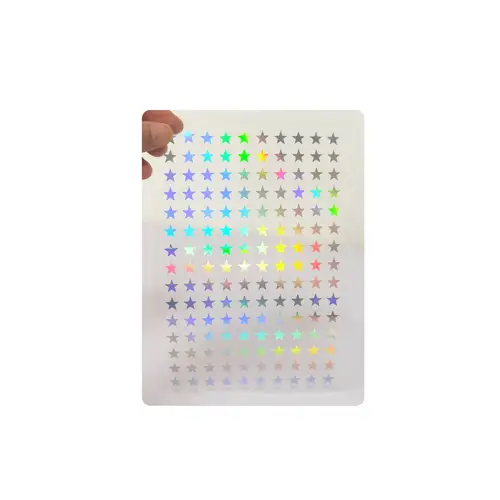 Self Adhesive Laser Engraved Heart Stickers Decorative Paper - Image 4