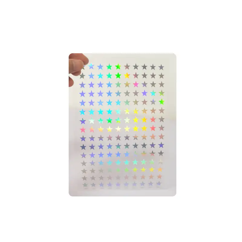 Self Adhesive Laser Engraved Heart Stickers Decorative Paper - Image 4