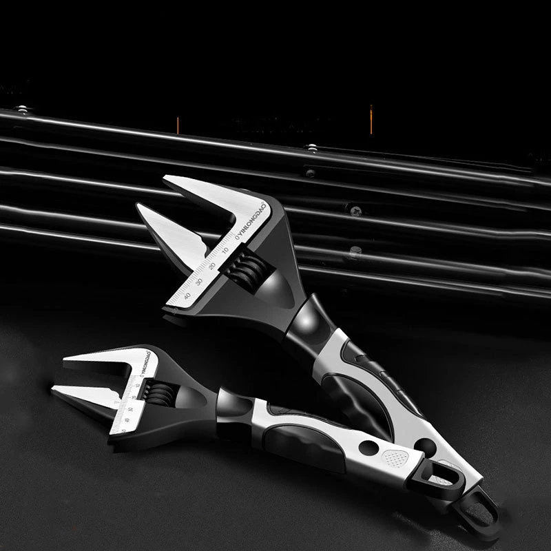 

6-дюймовый 8-дюймовый 10-дюймовый 12-дюймовый многофункциональный регулируемый гаечный ключ для ванной с большим регулируемым ключом