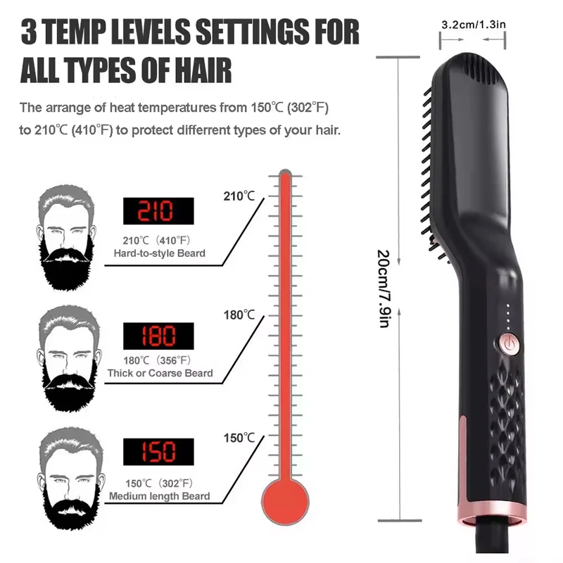 Professional hair straightener Fast heating ceramic electric hair straightener multi-functional hair straightening tool 2