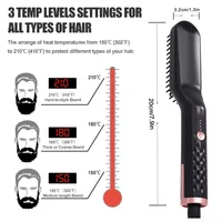 Professional hair straightener Fast heating ceramic electric hair straightener multi-functional hair straightening tool 2