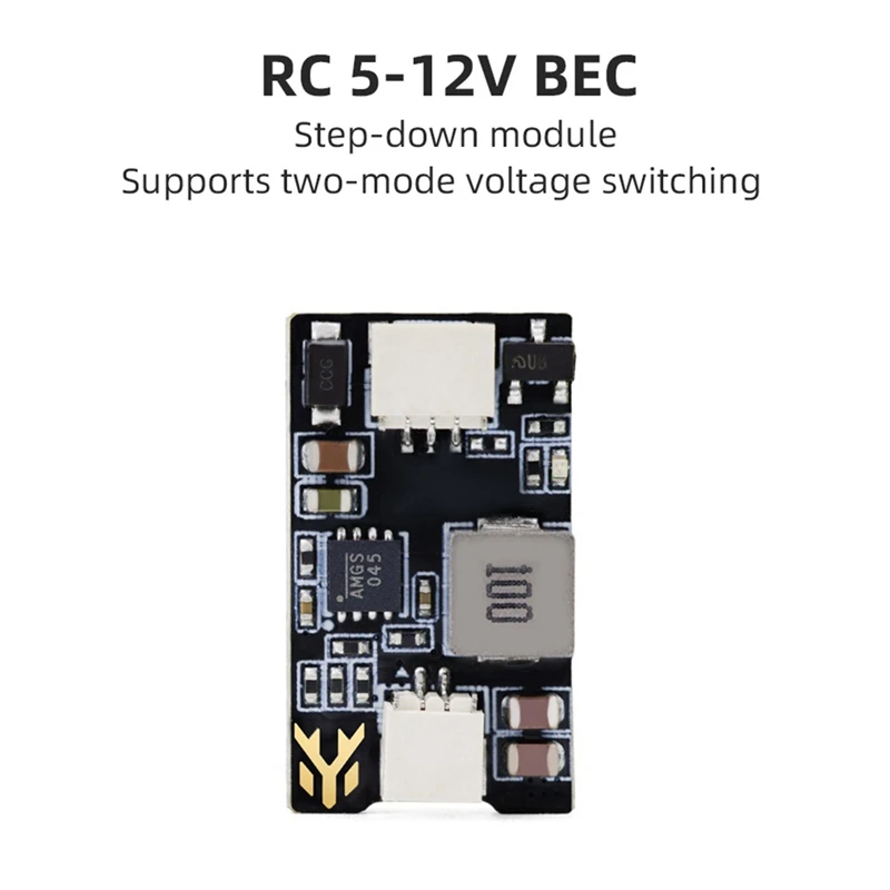 ABGZ-For HGLRC 5-12V BEC Voltage Regulator Power Module For RC FPV Racing Drone