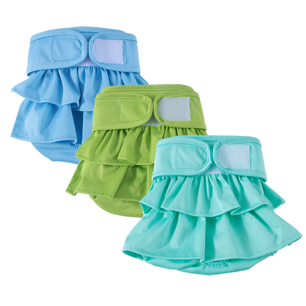 Pet Diapers Dog Diapers Dog Nappies 1pc Female Reusable