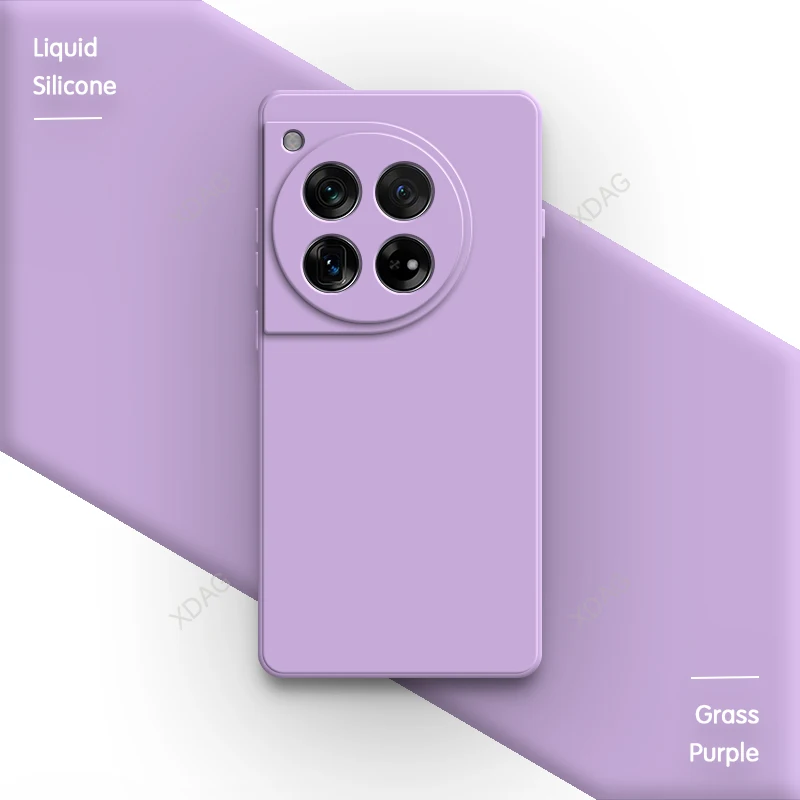 Premium Liquid Silicone Phone Case - Soft Classic Design, High-Quality Couples Cover