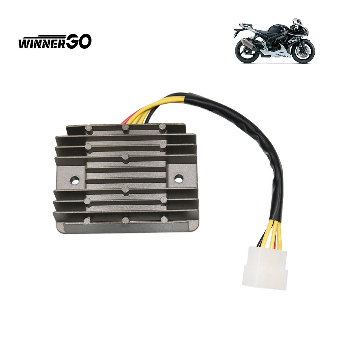 WINNERGO Motorcycle Voltage Regulator Rectifier for Suzuki GSXR 600 750