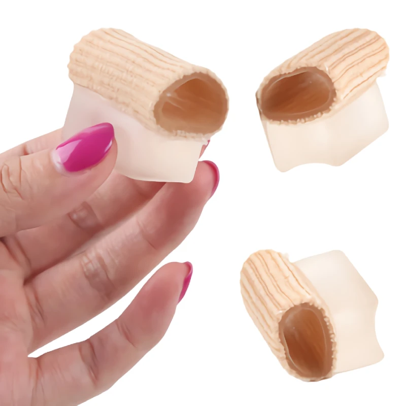 1Piece Thumb Adjuster Silicone Gel Feet Care Orthotics Hallux Valgus Corrector Bunion Toe Separators Overlapping Straightener