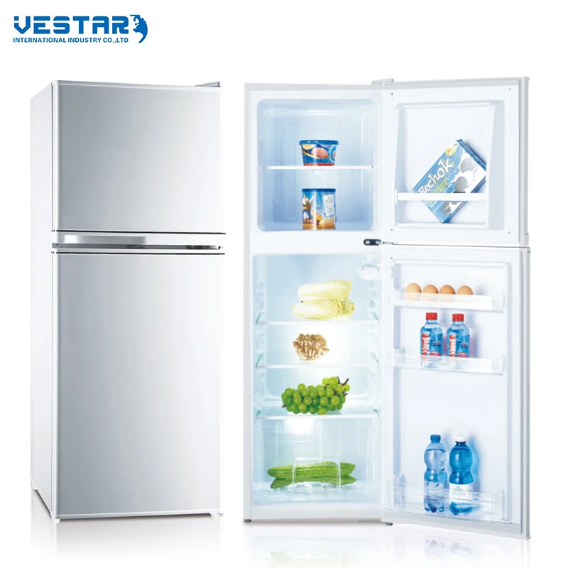 Classic big capacity top mounted double door refrigerator