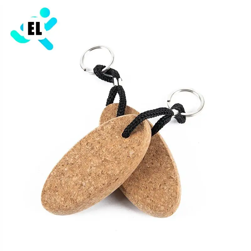 New 1Pc Cork Ball Keychain Floating Buoy Holder for Water Sports Beach Rowing Boats High Quality electric suspension ball dart target shooting usb target floating ball high precision scoring auto reset toys