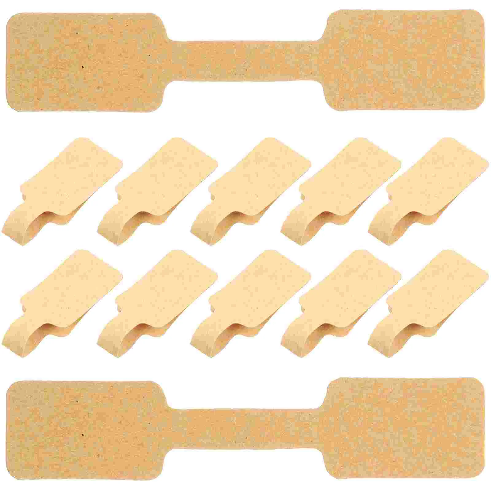 

Self-adhesive Price Sticker Multi-function Tags Blank Stickers Ring Hanging Label Paper Shop