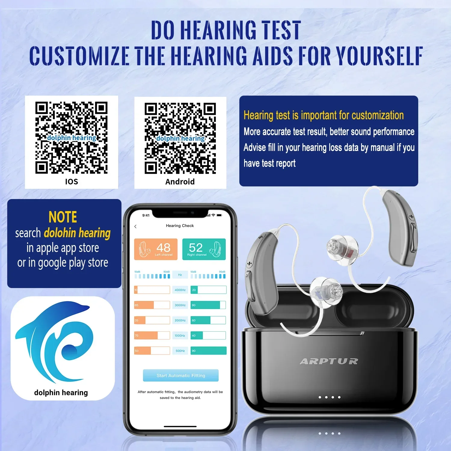Bluetooth Rechargeable Digital BTE Hearing Aid Adjustable Volume Deaf Mini Sound Amplifier Portable Elderly Hearing Amplifier 5