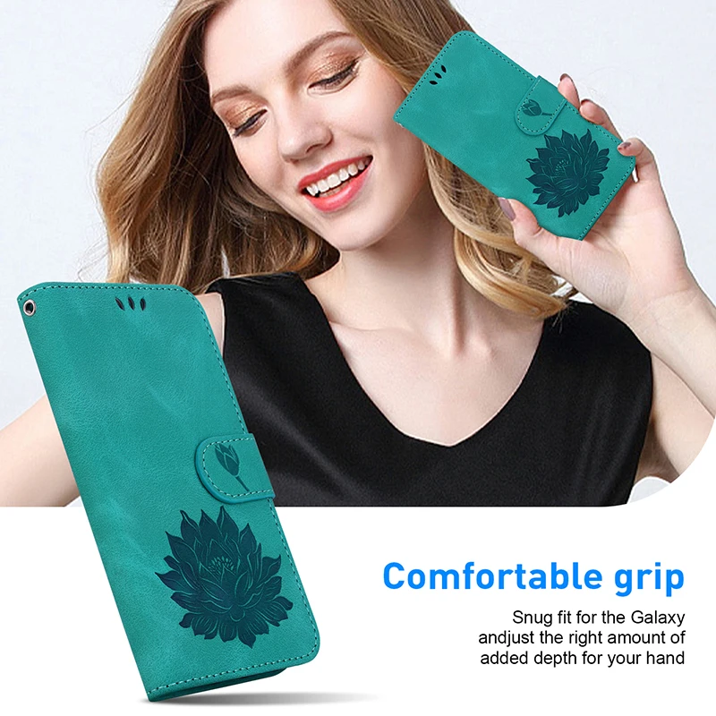 Leather Phone Case with Card Slot Wallet Cover