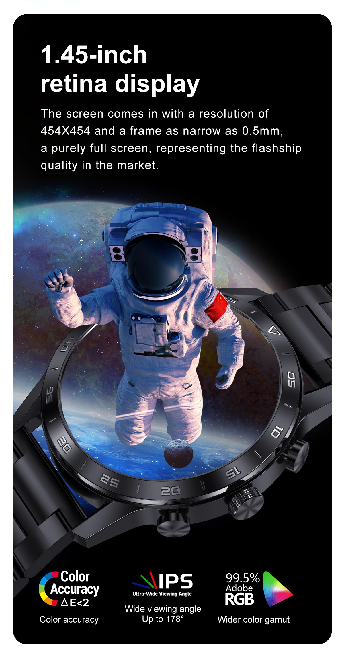 DT No.1 DT70+Plus Calling Smart Watch description image 5