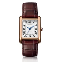 REBIRTH 002 Fashion Rectangular Women's Watch Leather Elegant and Charming Women's Brand Luxury Quartz Watches relojes de mujer 2