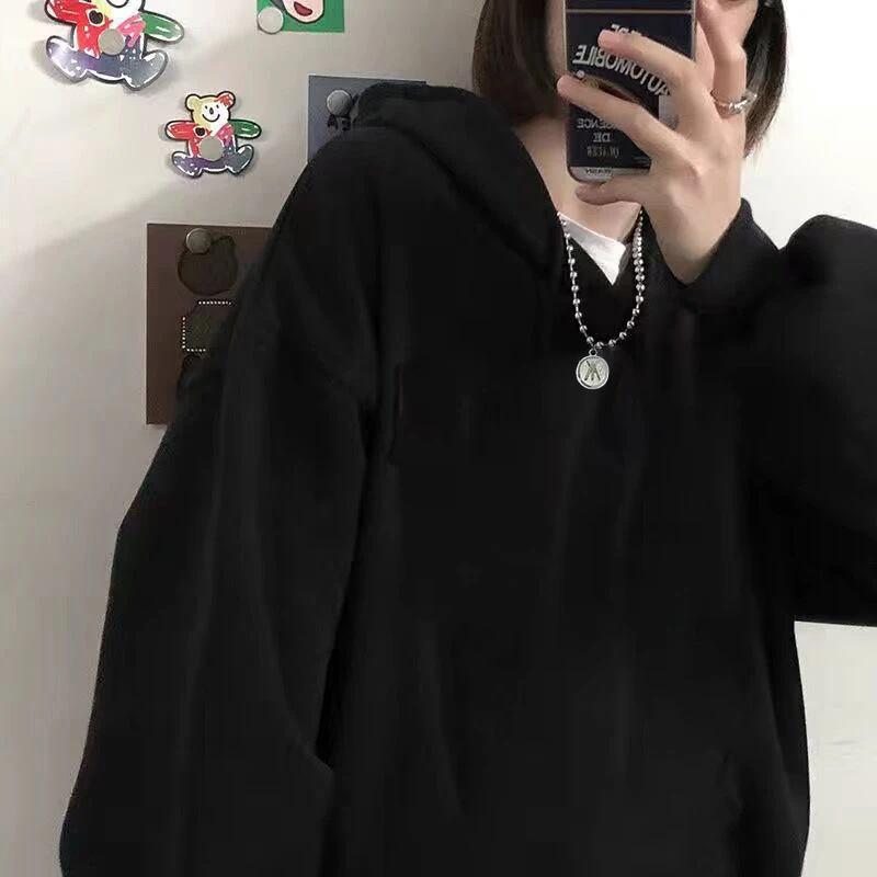 남녀공용 단색 포켓 후드, 스포츠 피트니스 스웻셔츠, 패셔너블 캐주얼 풀오버, 멀티 컬러