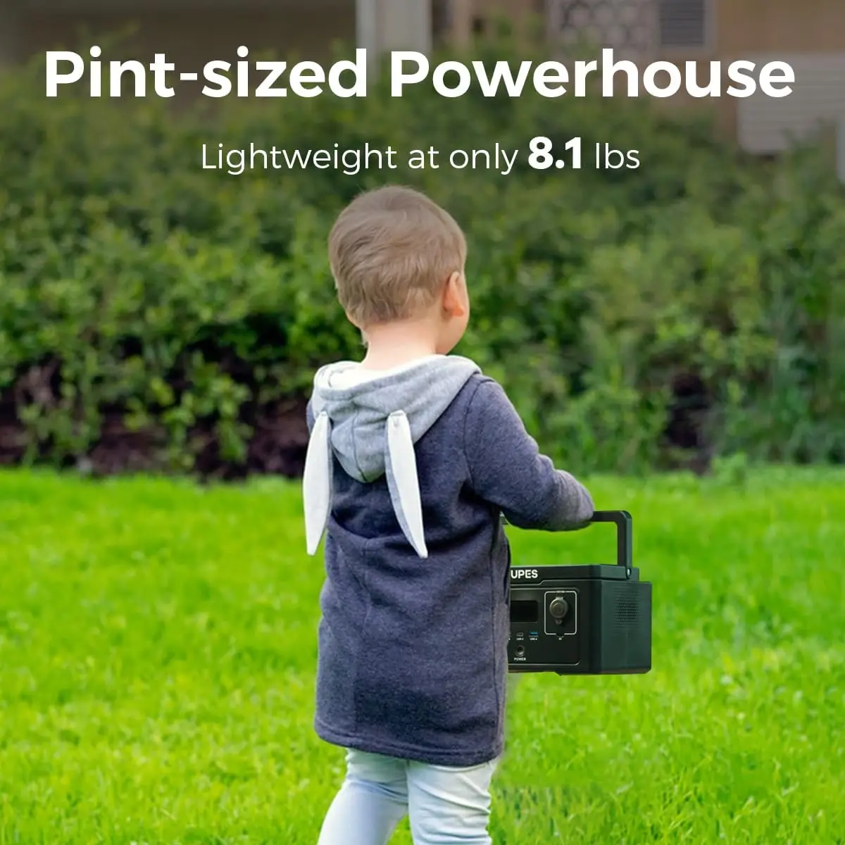 Portable Power Station Exodus Solar Generator with  AC Outlets LifePO Battery Backup with Fast Recharge from  Minutes Ideal 2