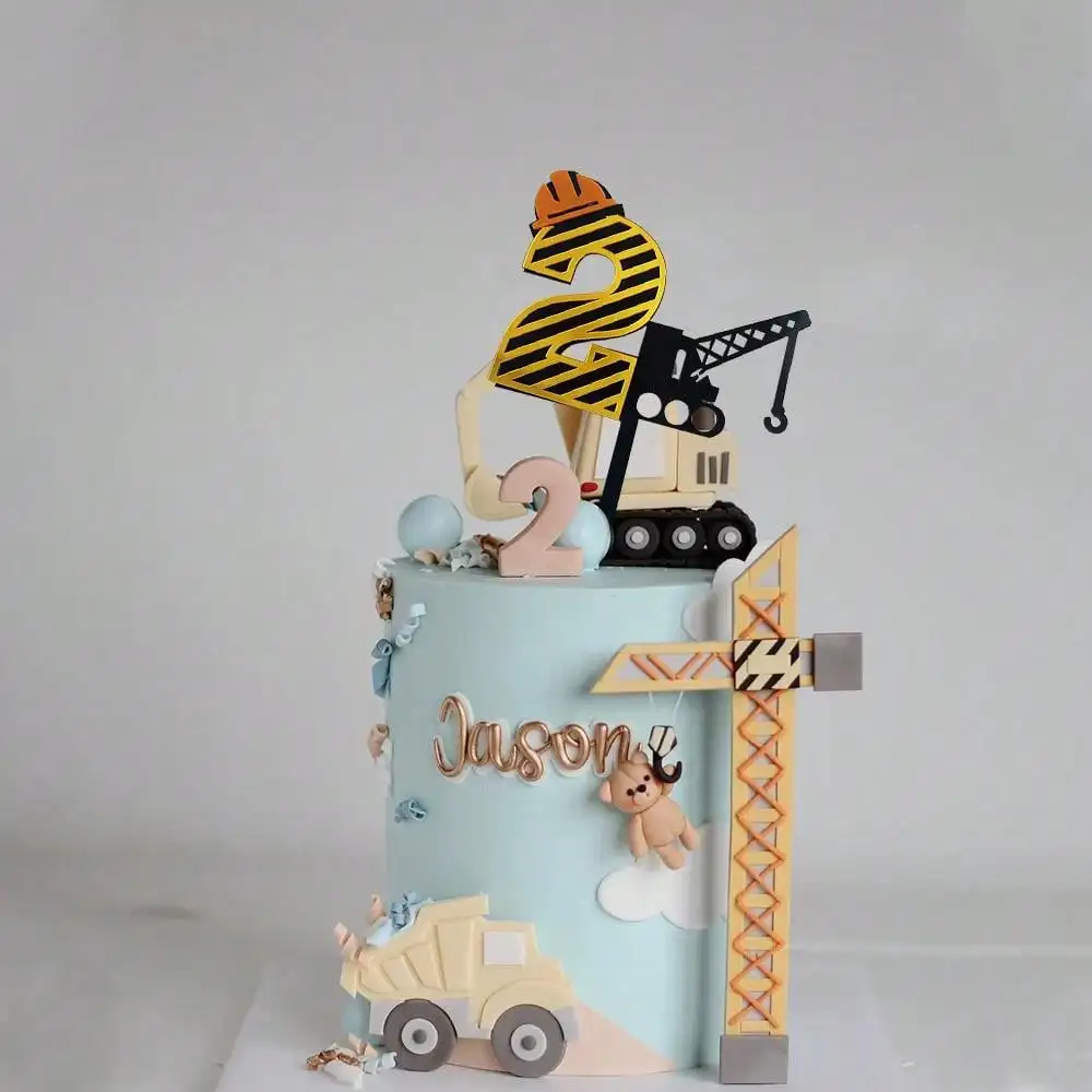 Decorazioni Torta Compleanno 3 Anni - 25 Pezzi Cake Topper Per Ragazzi - Foto 11