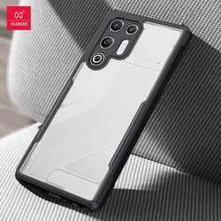 Xundd Airbag Anti - Drop Acrylic & TPU Phone Case with Camera Protection for ZTE nubia RedMagic 11 Air (Black Matte Clear)