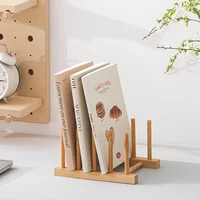 Bamboo Dish Plates Drying Rack Drainboard Storage Holder Drainer Stand Wooden Kitchen Cabinet Organizer For Plate/ Bowl/ Cup 5