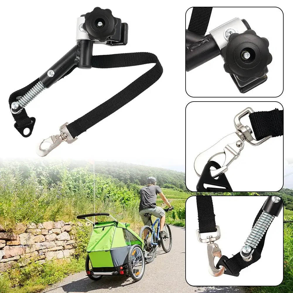 

Коннектор для велосипедного прицепа, угловой зажим из алюминиевого сплава, соединитель, аксессуары для прицепа, универсальный разъем L7K0