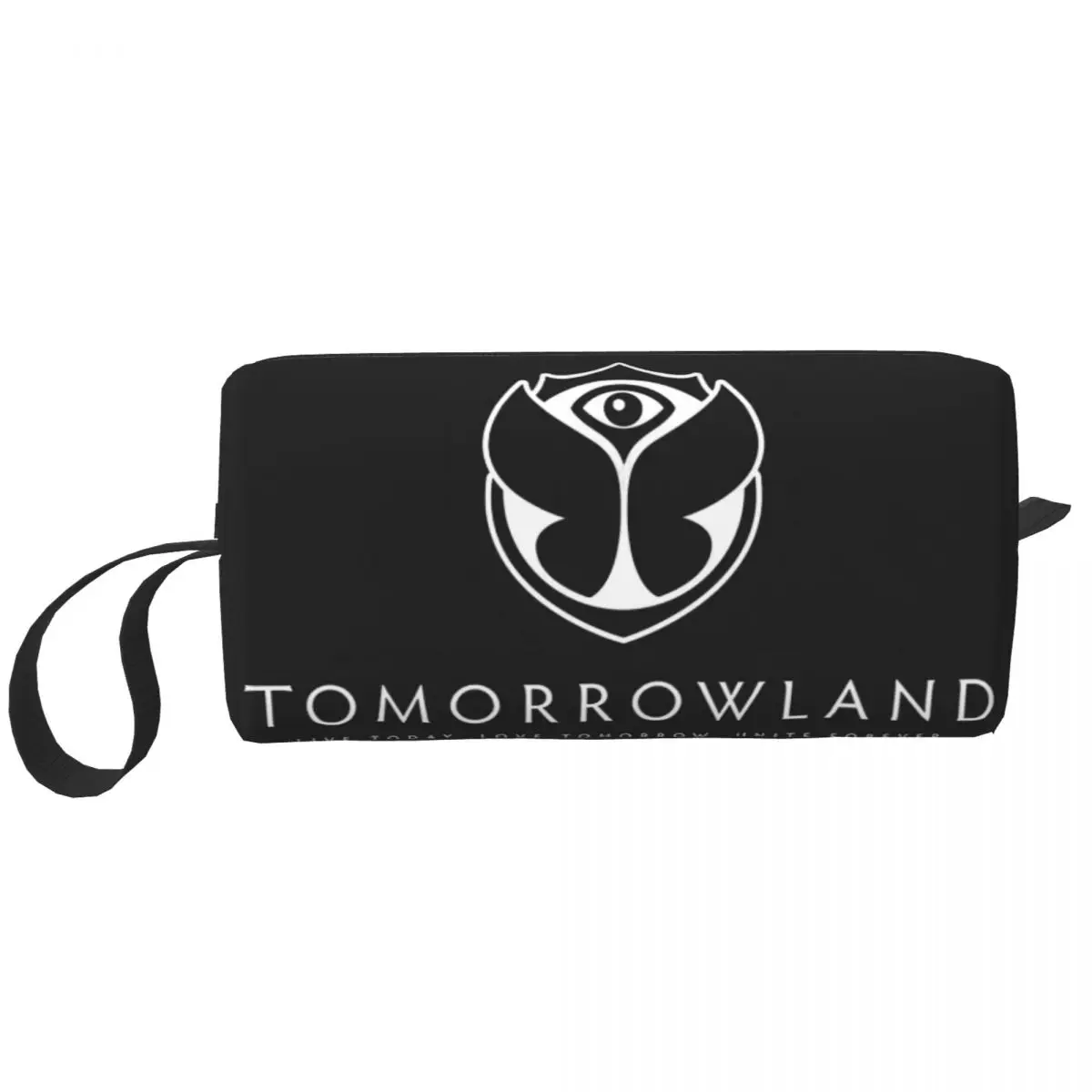 

Косметичка Tomorrowland женская с электронным танцем, дорожный органайзер для косметики, модный аксессуар для музыкального фестиваля