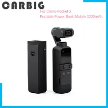  For Osmo Pocket 2 Portable Power Bank Mobile 3200mAh Battery Charger Handheld Charging Hub Fo DJI Pocket 2 Camera Hand Grips 