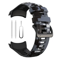 Breathable Sweatproof Stylish Silicone Watch Band with Quick Release and Multiple Designs - 26mm (Mixed Color 8)