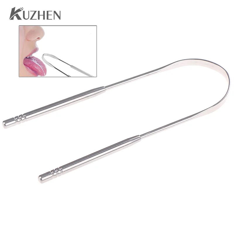 

1 шт., скребок для языка из нержавеющей стали