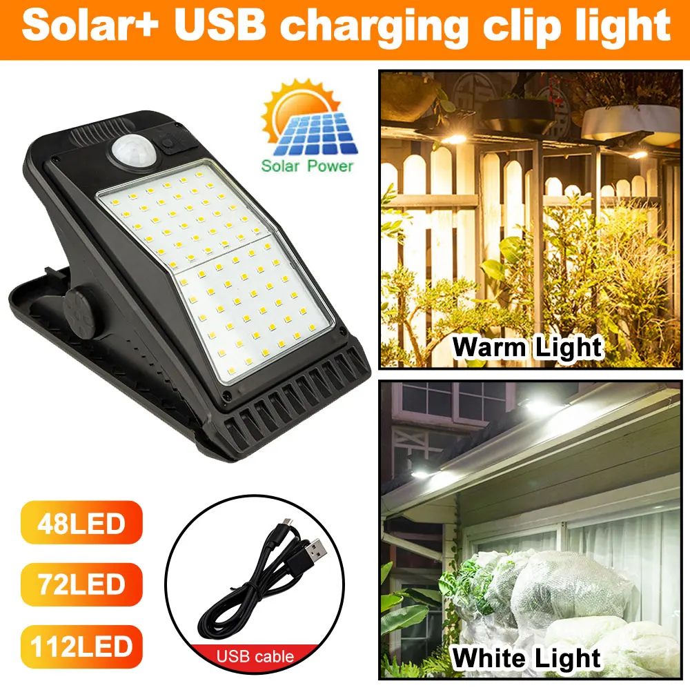 LED Solar Lights Outdoors Decorations Garden Lamps  Doorway Lighting Convenient Installation And Use With Clips 18w rgwauv led wireless battery uplight par lights 4pcs charge wireless dmx wifi remote control wedding convenient to carry