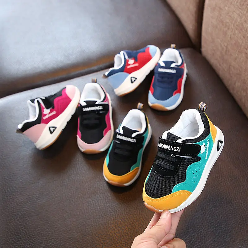 ULKNN Boy's Casual Shoes sports shoes baby shoes kids sneakers kids shoes kids sports shoes for Kid's New Children's Sports Shoes Boys Girls Casual Breathable Mesh Baby Toddler SIZE 15-33