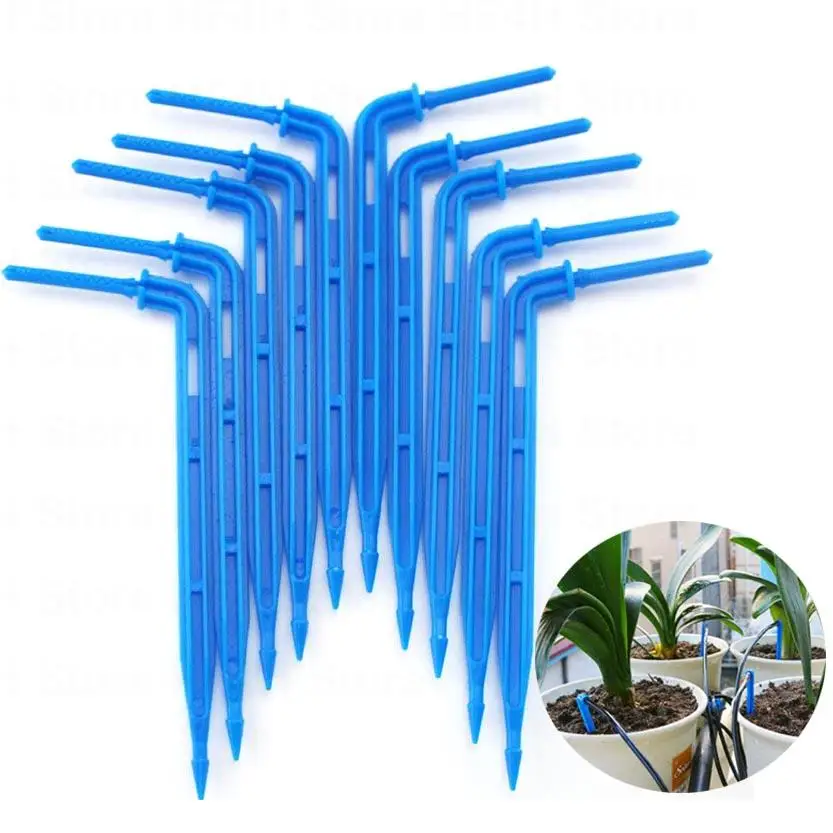 

20/50pcs 3/5 mm hose garden water dropper drip arrow system Greenhouse Drip Arrow Gardening Irrigation system flow dripper B4