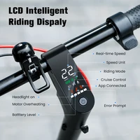 Trottinette électrique iScooter W6 10 pouces 500W pour adultes, 36V 10.5Ah, vitesse 35 km/h, application compatible, autonomie 30 km, trottinettes électriques urbaines 3