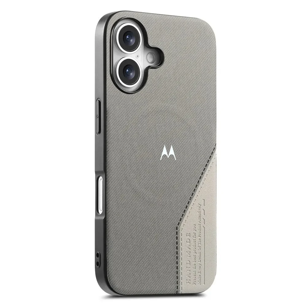 Business Woven Texture Magnetic Phone Case - Shockproof Cover