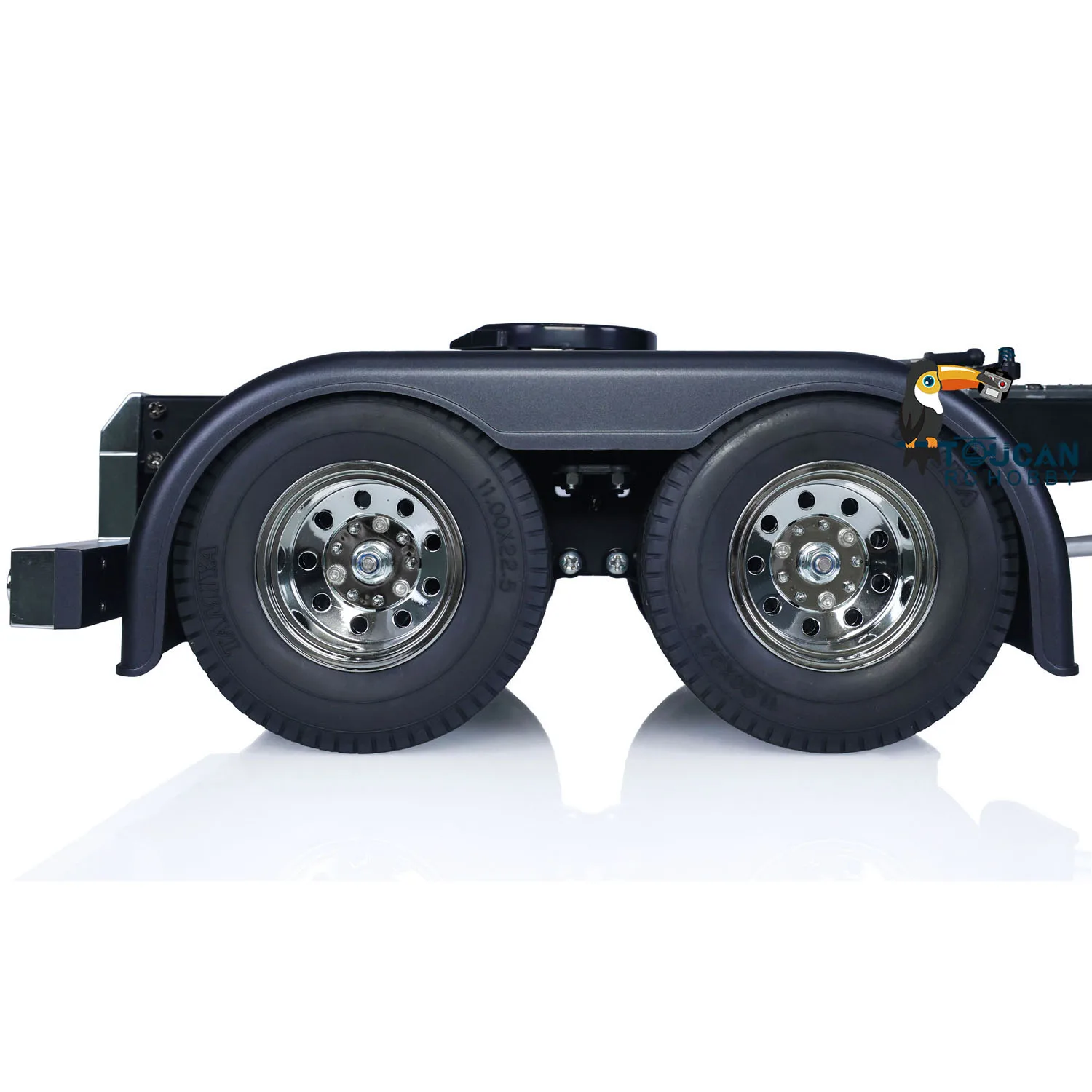 1/14 6x4 RC Tractor Truck Remote Control 56356 DIY Black Tamiyaya Grand Hauler Sound RTR Engineering Car vehicle THZH1453 5