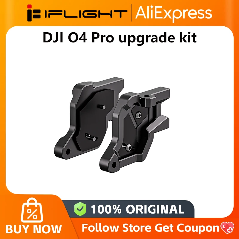 iFlight CNC side pannel O4 upgrade kit for Nazgul Evoque F4/F5/F6 V2 HD / Nazgul DC5 ECO O3 HD / Chimera7 Pro V2 HD FPV Parts