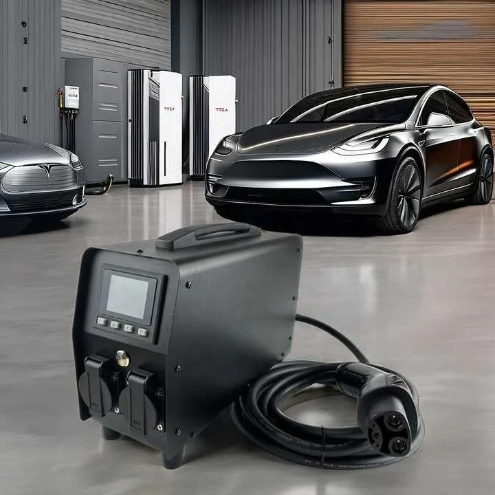 새로운 GW 휴대용 파워 스테이션 3000W V2L 30A 전기차 방전 인버터 (테슬라 3/Y/S/X 미국 버전용)