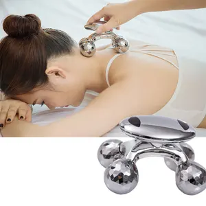 4D Roller Massager Micro Current Massager Face Lifting Tightening Body Slimming Shaping  Massage Roller Health Care