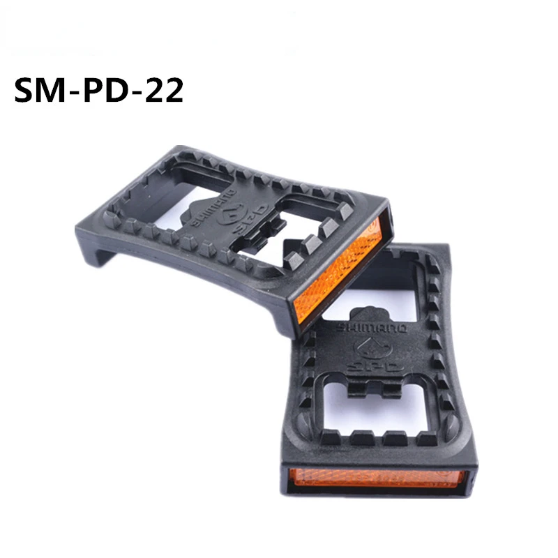 Оригинальные SM-PD22 SPD Cleat плоская педаль для горного велосипеда велосипедные