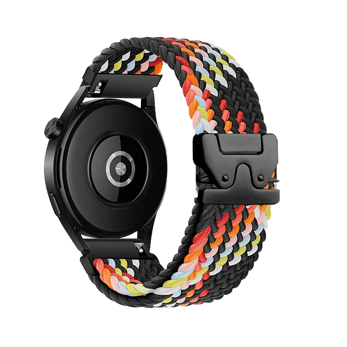 Braided Parachute Style Buckle Watch Band in Multiple Sizes