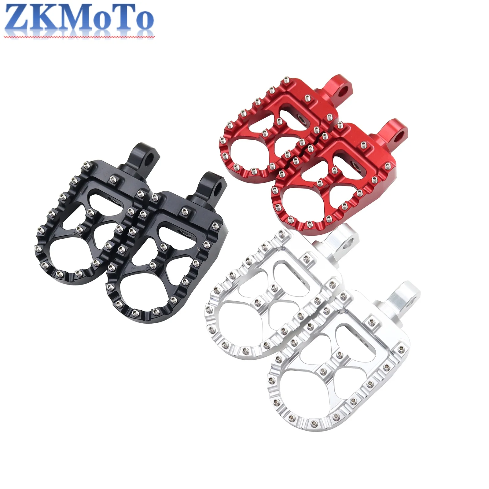 Motorcycle Footrests CNC 360&deg; Roating Foot Pegs For Harley Dyna Fat Bob Softail Sportster 883 1200 Street Bob FXDB